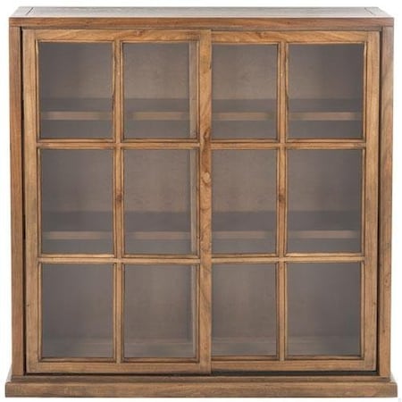 Safavieh Greg Bookcase, Oak - 40.2 x 11.4 x 37.8 in. AMH6570B